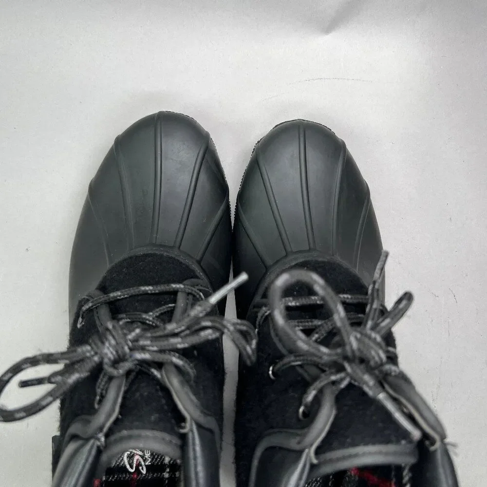 Sperry Women's Size 6 Pond Lil Puddles Mid Quilted Lace‎ Up Duck Boots